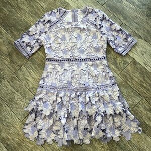 Just me purple lace dress